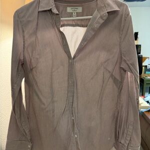 🔥HOT DEAL🔥Banana Republic Women’s Tailored Button-Down Shirt - Subtle Stripes